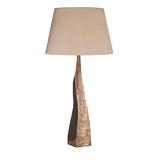 David Hunt Aztec Table Lamp Base Hammered Copper –  from Amos Lighting + Home