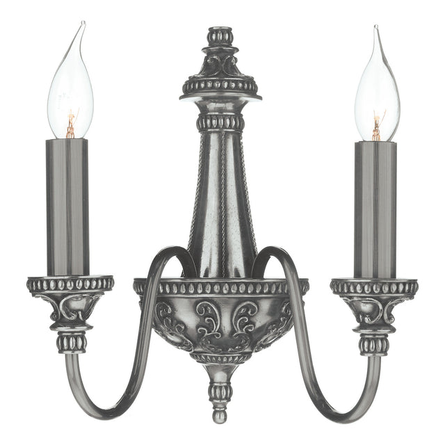 David Hunt Bailey Wall Light Pewter –  from Amos Lighting + Home