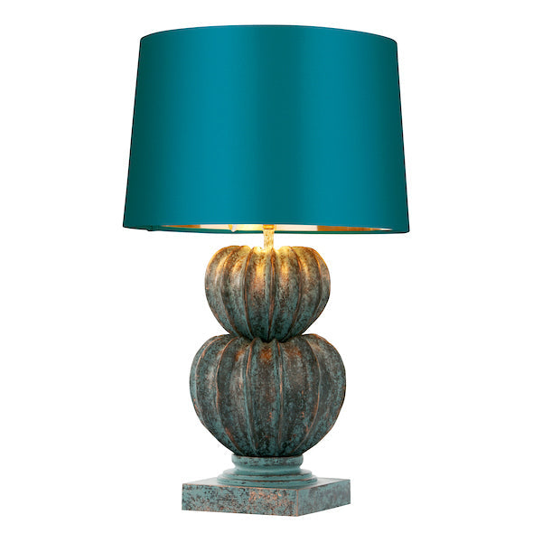 David Hunt Botany Table Lamp Base Verdigris –  from Amos Lighting + Home