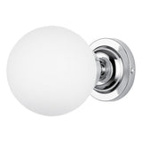 David Hunt Buckley Bathroom Wall Light, Polished Chrome IP44 –  from Amos Lighting + Home