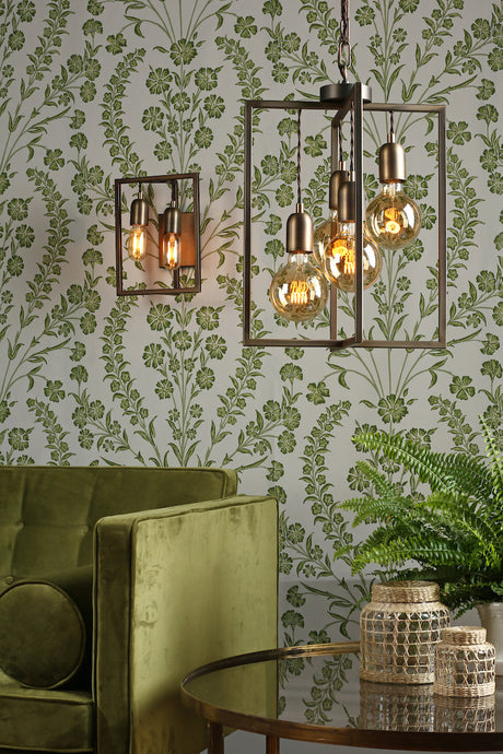 David Hunt Chiswick Wall Light in Antique Brass –  from Amos Lighting + Home