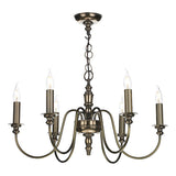 David Hunt Dickens 6 Light Bronze Pendant –  from Amos Lighting + Home