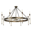 David Hunt Durrell 8lt Solid Antique Brass Pendant –  from Amos Lighting + Home