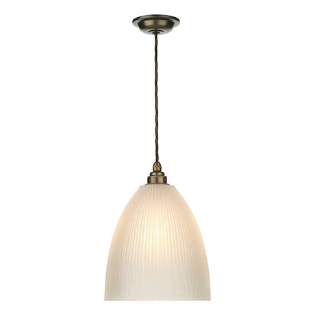 David Hunt Duxford Antique Brass Pendant –  from Amos Lighting + Home