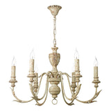 David Hunt Emile Rustic French 6 Light Pendant –  from Amos Lighting + Home