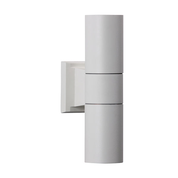 David Hunt Falmouth Outdoor Wall Light Matt White IP44 –  from Amos Lighting + Home