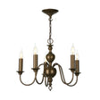 David Hunt Flemish 5 Light Chandelier Bronze –  from Amos Lighting + Home