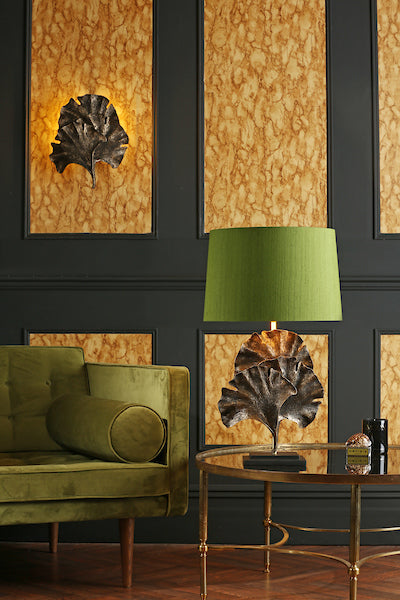 David Hunt Gingko Wall Light Black & Gold –  from Amos Lighting + Home