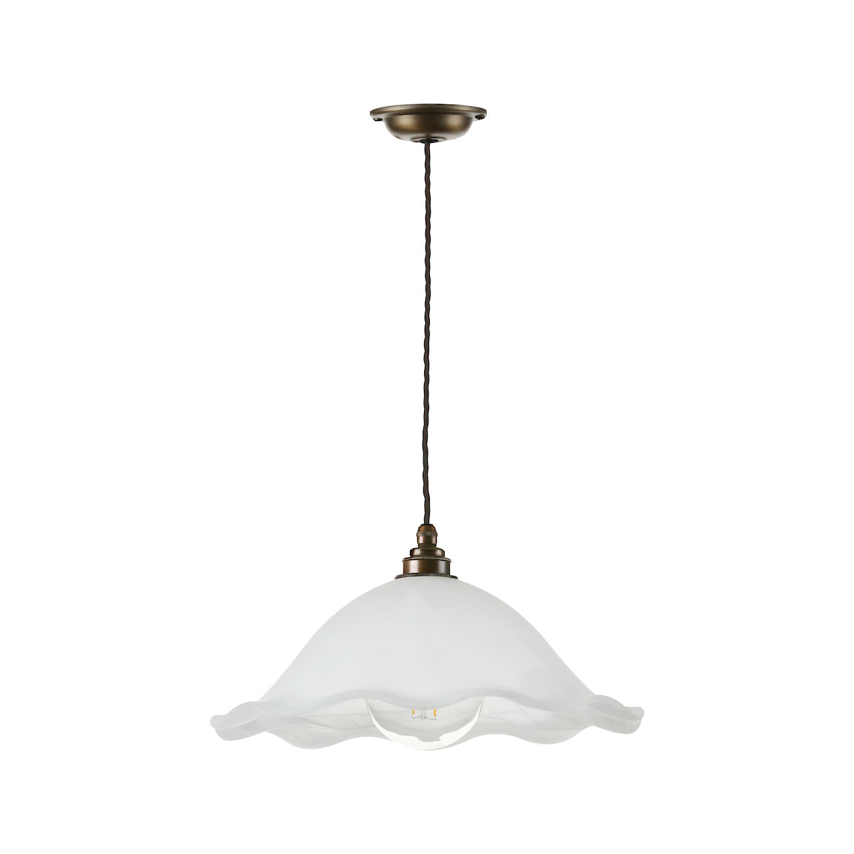 David Hunt Gypsy Small Pendant Antique Brass –  from Amos Lighting + Home