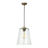 David Hunt Ibsley Single Pendant Aged Brass –  from Amos Lighting + Home