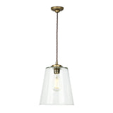 David Hunt Ibsley Single Pendant Aged Brass –  from Amos Lighting + Home