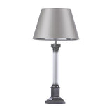 David Hunt Imperial Table Lamp Small Base Pewter –  from Amos Lighting + Home