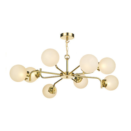 David Hunt Jazz 8 Light Solid Brass Chandelier Pendant –  from Amos Lighting + Home