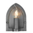 David Hunt Lindisfarne Wall Light Pewter –  from Amos Lighting + Home