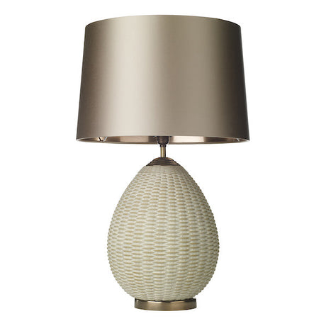 David Hunt Lombok Rattan Table Lamp Base –  from Amos Lighting + Home