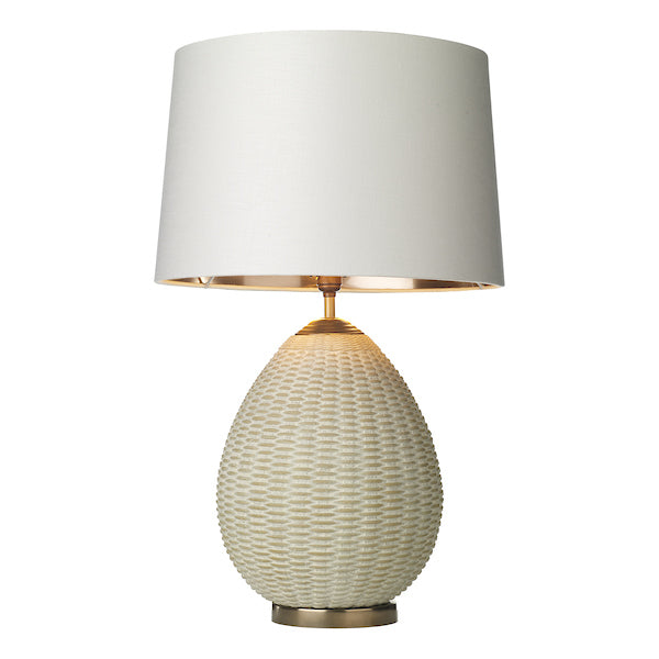 David Hunt Lombok Rattan Table Lamp Base –  from Amos Lighting + Home