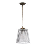 David Hunt Odell Single Pendant Large Antique Brass –  from Amos Lighting + Home