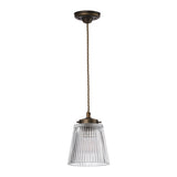 David Hunt Odell Single Pendant Small Antique Brass –  from Amos Lighting + Home