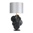 David Hunt Planet Blue & Gold Table Lamp Base –  from Amos Lighting + Home