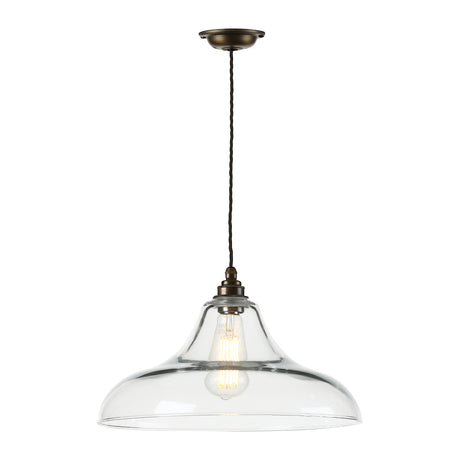 David Hunt Ruskin Pendant Antique Brass –  from Amos Lighting + Home