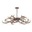 David Hunt Stag10 Light Pendant Highland Rustic –  from Amos Lighting + Home