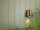 David Hunt Strait Outdoor Wall Light, Antique Brass IP44 –  from Amos Lighting + Home