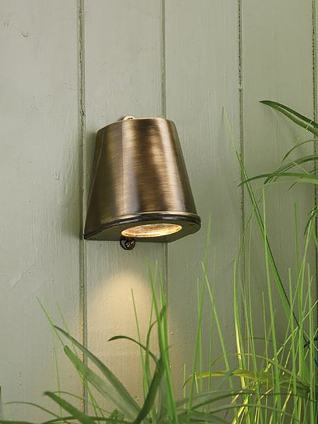 David Hunt Strait Outdoor Wall Light, Oxidised IP44 –  from Amos Lighting + Home