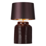 David Hunt Tidal Table Lamp Base Aubergine –  from Amos Lighting + Home