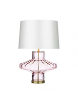 David Hunt Vienna Table Lamp Pink Glass Base –  from Amos Lighting + Home