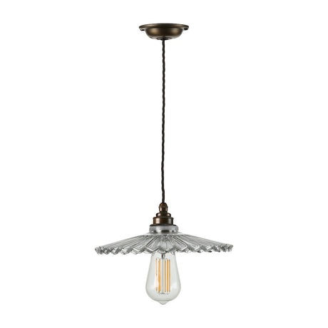 David Hunt Waverley Small Pendant Antique Brass –  from Amos Lighting + Home