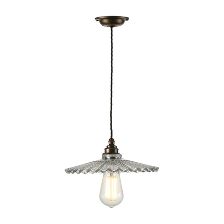 David Hunt Waverley Small Pendant Antique Brass –  from Amos Lighting + Home