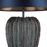 David Hunt Wisley Table Lamp Base Verdigris –  from Amos Lighting + Home