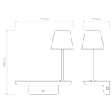 Astro Ito Matt White Interior Wall Light