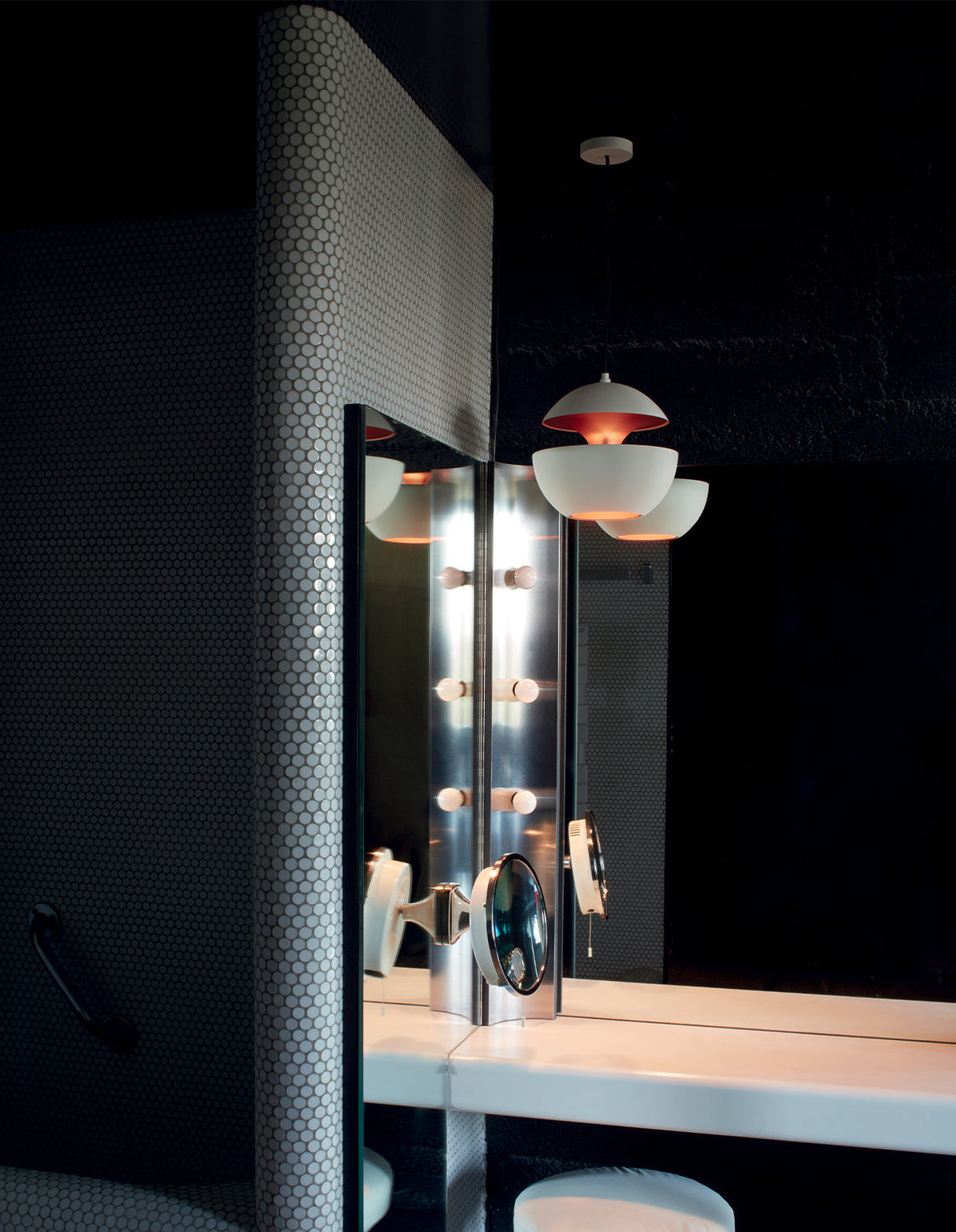 DCW Editions HERE COMES THE SUN 250 Pendant Black & Copper –  from Amos Lighting + Home