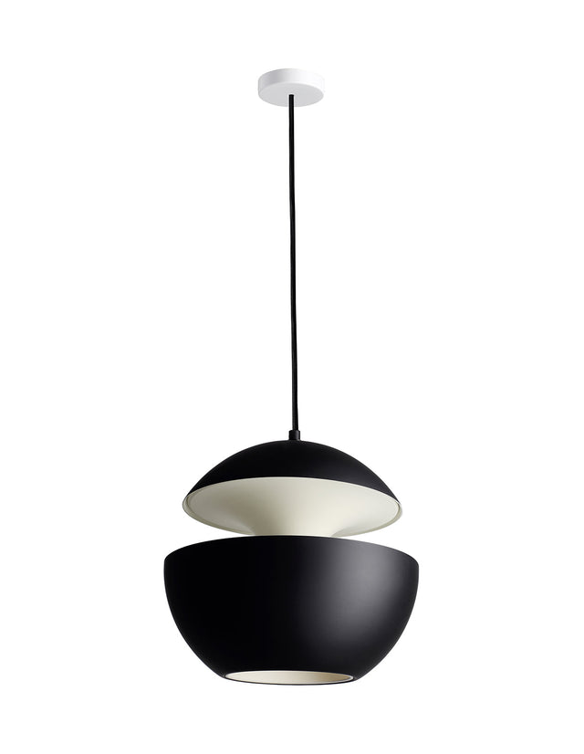 DCW Editions HERE COMES THE SUN 350 Pendant Black & White –  from Amos Lighting + Home