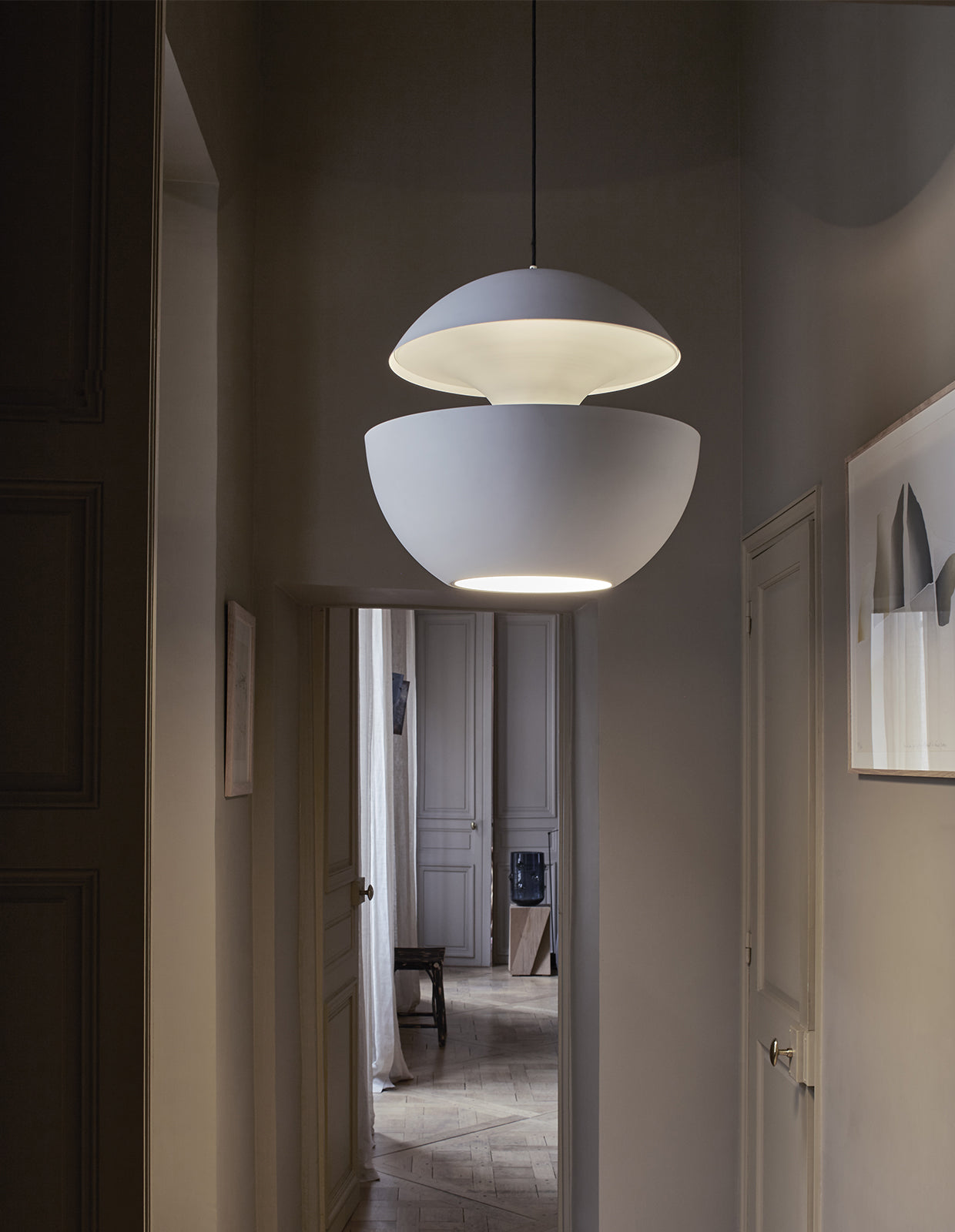DCW Editions HERE COMES THE SUN 350 Pendant White – Amos Lighting