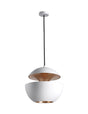 DCW Editions HERE COMES THE SUN 350 Pendant White & Copper –  from Amos Lighting + Home