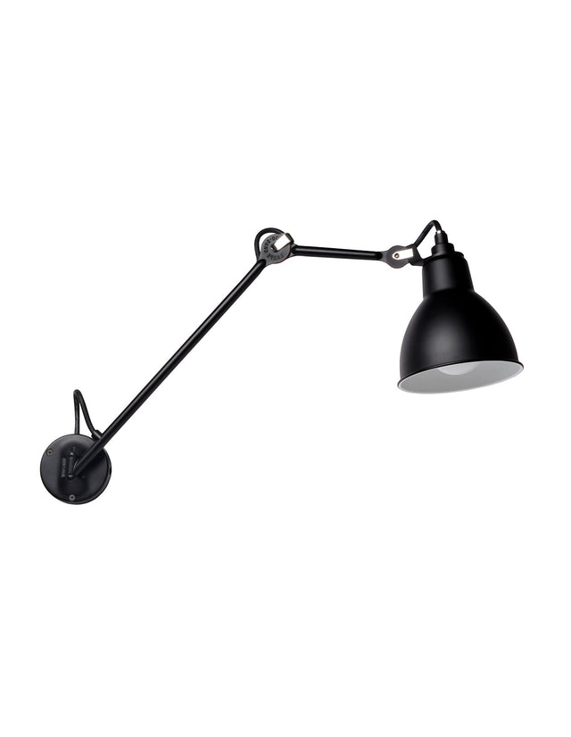 DCW Editions LAMPE GRAS N°122 BATHROOM IP44 Black Wall Light Round Shade –  from Amos Lighting + Home