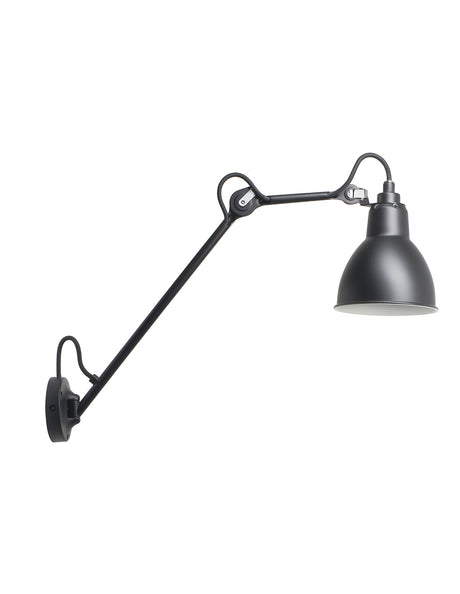 DCW Editions LAMPE GRAS N°122 Black Wall Light Round Shade –  from Amos Lighting + Home