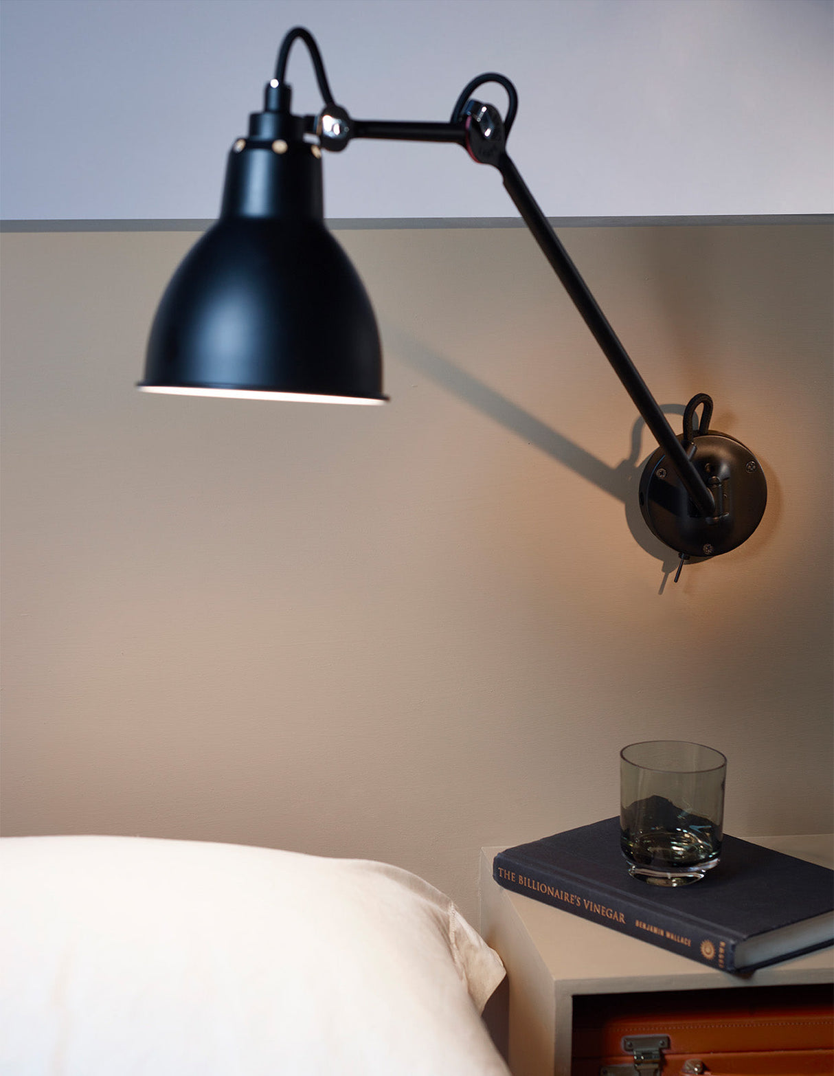 DCW Editions LAMPE GRAS N°122 Black Wall Light Round Shade (Switched) –  from Amos Lighting + Home