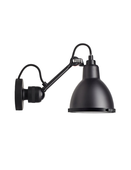 DCW Editions LAMPE GRAS N°304 BATHROOM IP44 Black Wall Light Round Shade –  from Amos Lighting + Home