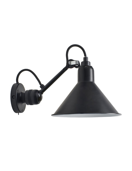 DCW Editions LAMPE GRAS N°304 Black Wall Light Conic Shade (Switched) –  from Amos Lighting + Home