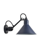 DCW Editions LAMPE GRAS N°304 Blue Wall Light Conic Shade (Switched) –  from Amos Lighting + Home