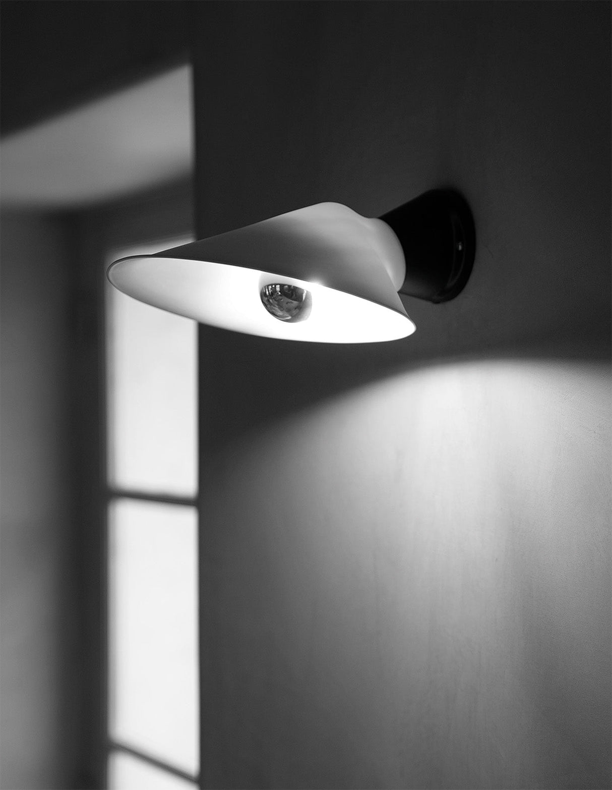 DCW Editions PLUME Porceline Wall Light with Switch –  from Amos Lighting + Home