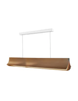 DCW Editions RESPIRO 900 Linear Bar Pendant Gold –  from Amos Lighting + Home