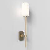Astro Tacoma Single Grande Antique Brass Bathroom Wall Light