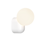 Astro Lyra Wall Single Gloss Glaze White Bathroom Wall Light