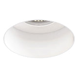 Astro Trimless Slimline Round Fixed Fire-Rated IP65 Matt White Bathroom Downlight
