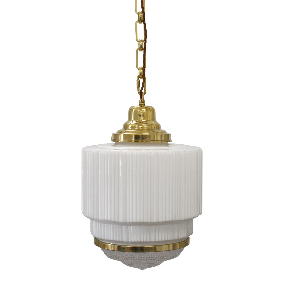 Soho Lighting The Dean Pendant Light Polished Brass