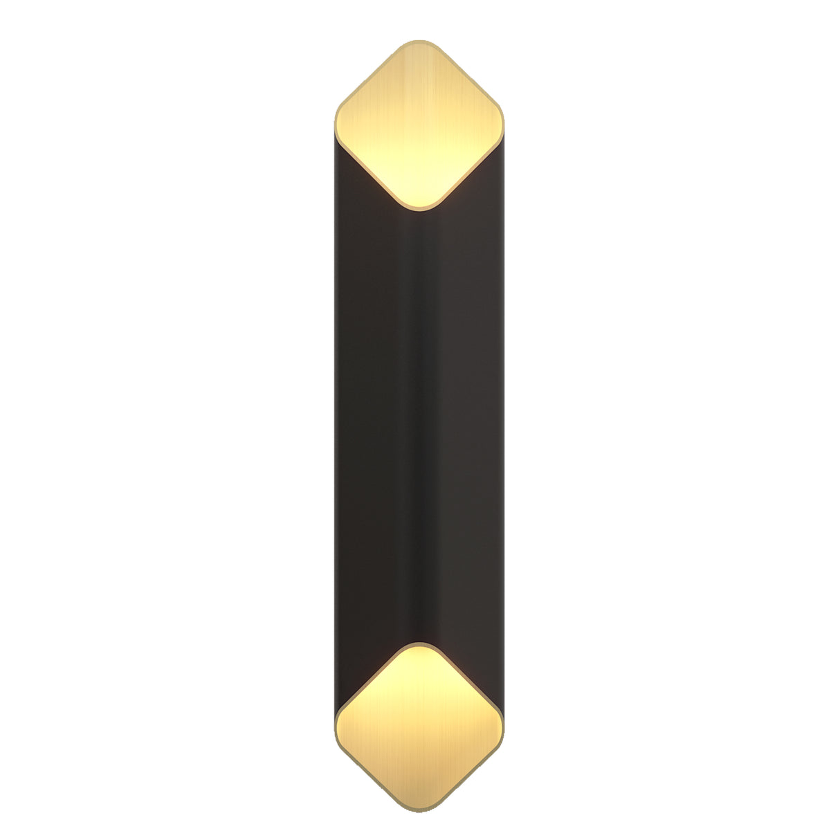 Astro Ako 600 Phase Matt Black/Gold Interior Wall Light